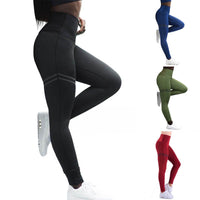 Sport Leggings Women Tights Skinny Joggers Pants Compression Gym Pants Sport Pants Sexy Push Up Gym Women Running - SAKLIC