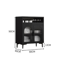 Storage Audio Nordic Living Room Cabinets Cosmetic Wooden Coffee Tea Display Cabinet Side Garage Vitrine Salon Furniture YR50LC - SAKLIC