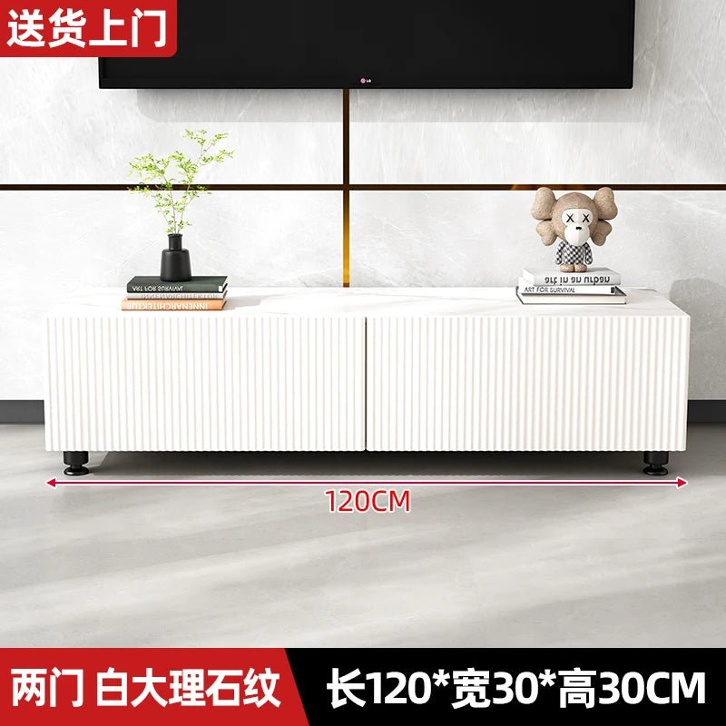 Storage Living Room Tv Stands Monitor Display Hotel Modern Luxury Glass Shelves Tv Cabinet Consoles Meuble Tv Suspendu Furniture - SAKLIC