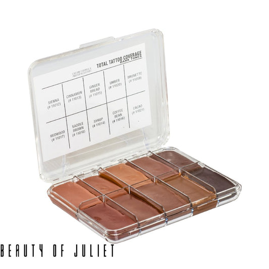 Tattoo Coverage Palettes - Dark | Flawless Concealing and Perfecting - SAKLIC