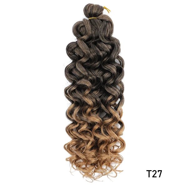 TOMO Hawaii Ocean Wave Crochet Cheveux Naturel Noir Ocean Wave Tresses Cheveux Synthetic Crochet Tressage Extensions De Cheveux - SAKLIC