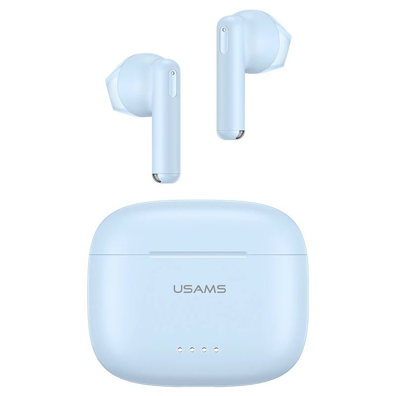 USAMS New US14 Tws ENC Noise Cancelling Earphones Headphones Bluetooth 5.3 Sports Headsets Wireless Earbuds - SAKLIC