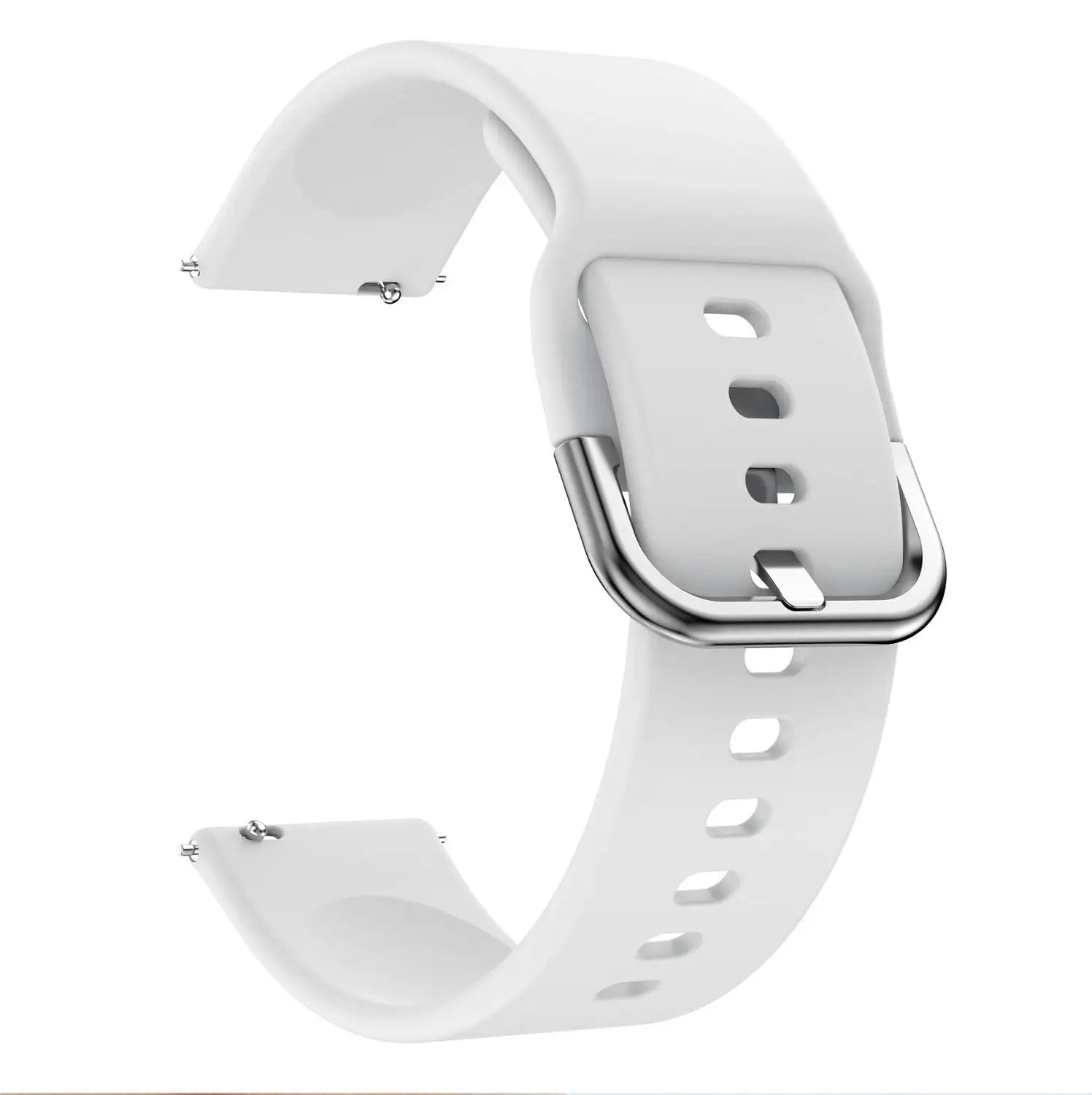 Watchband Silicone For Samsung Galaxy watch 3 45mm 41mm 42mm 46mm Strap Sport Smart Wristbands Bracelet 20mm 22mm Watchstrap - SAKLIC