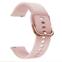 Watchband Silicone For Samsung Galaxy watch 3 45mm 41mm 42mm 46mm Strap Sport Smart Wristbands Bracelet 20mm 22mm Watchstrap - SAKLIC