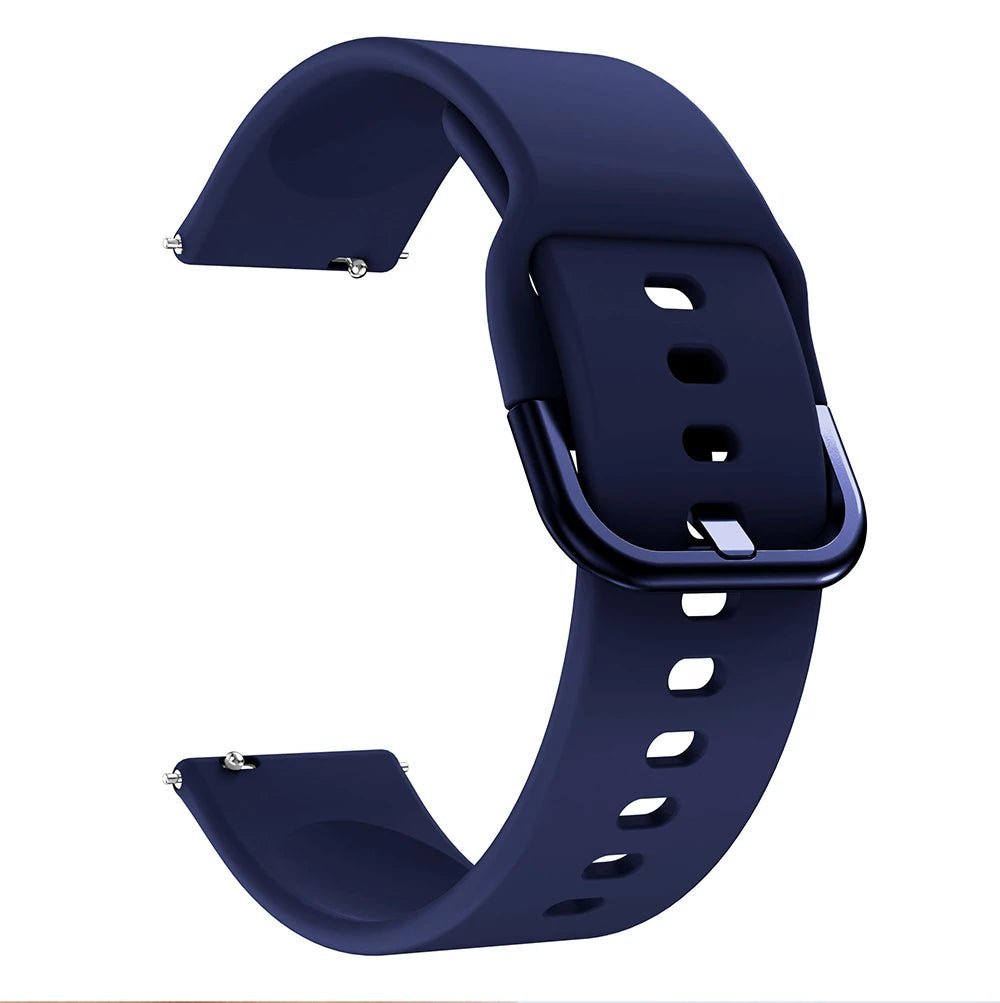 Watchband Silicone For Samsung Galaxy watch 3 45mm 41mm 42mm 46mm Strap Sport Smart Wristbands Bracelet 20mm 22mm Watchstrap - SAKLIC