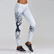 Women Sexy Yoga Pants Trees Printed Dry Fit Sport Pants Elastic Fitness Gym Pants Running Tight Sport Leggings Female Trousers - SAKLIC