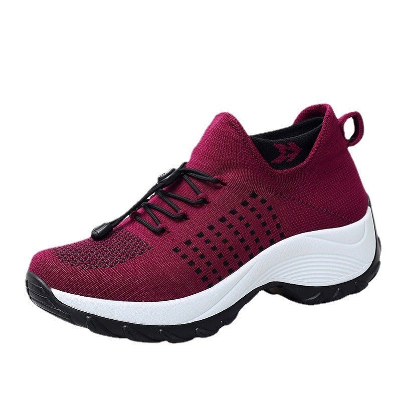 Women Sport Shoes Fashion Platform Sneakers Ladies Spring Winter Flats Running Shoes Woman - SAKLIC