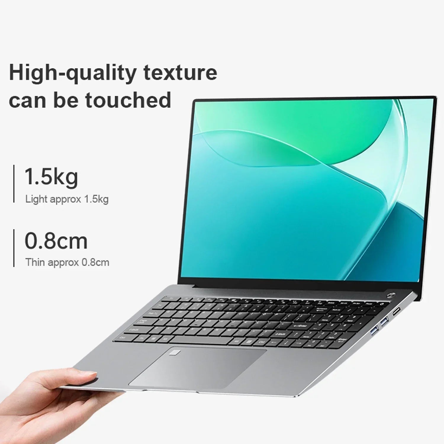 YEPO New Global Edition Laptop Intel Core i7 Win11 15.6 - inch HD Screen MX450 2G Independent Graphics Card 0.3 Fingerprint Unlock - SAKLIC